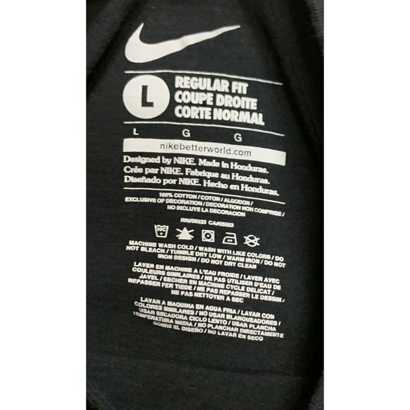 Nike  NFL Team Pittsburgh Steelers Just Do It T-Shirt Tee Black Men's Large - Picture 6 of 6